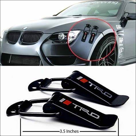 Klip Bumper Jdm Universal Clip Bumper Quick Release Rilis Cepat Sepasang 2PCS - Klip Variasi Mobil Klip Bumper Variasi Clip Bumper Universal Bumper Copot Variasi Clip Bumper Racing Variasi Kancing Bemper Pengait Klem Body Mobil