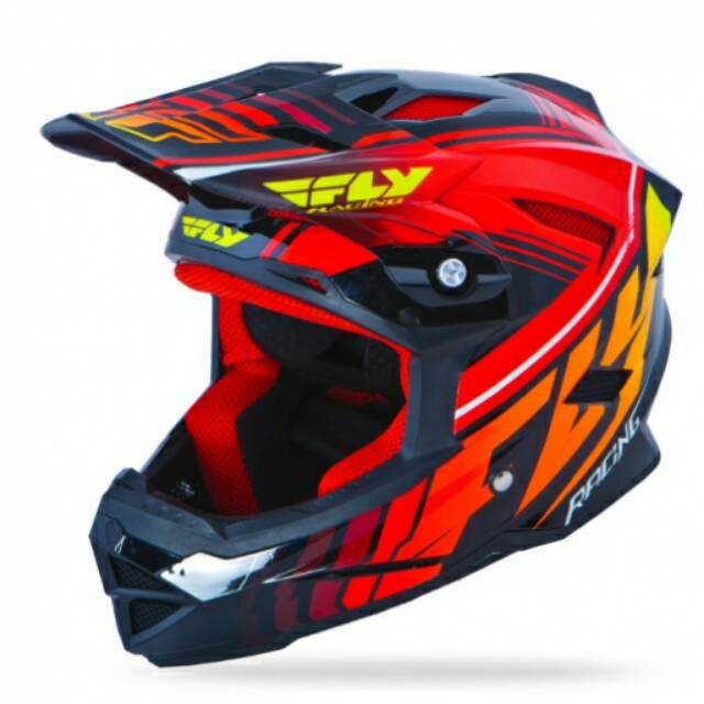 Helm Fly Racing Black Red