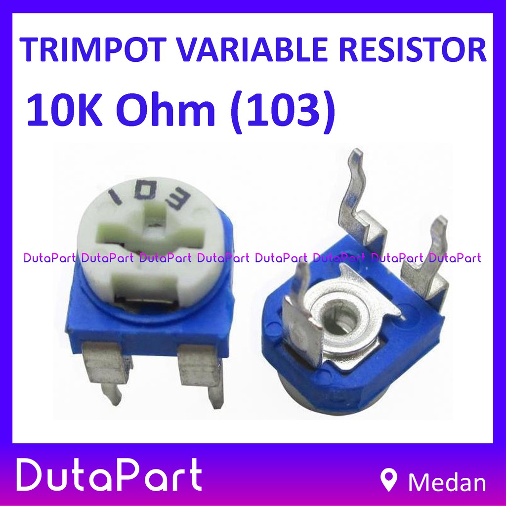 10K Ohm 103 Trimpot Trimmer VR Variable Resistor Potensiometer