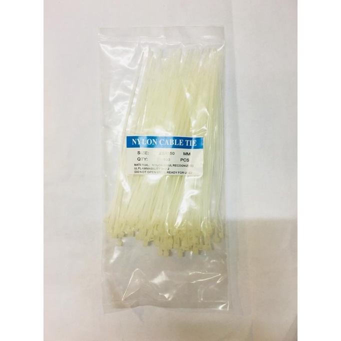 

Kabel Tis Kabel Ties Insulock 150mm 15cm Cable Tie Insulok Putih Nylon arttec93 Murah