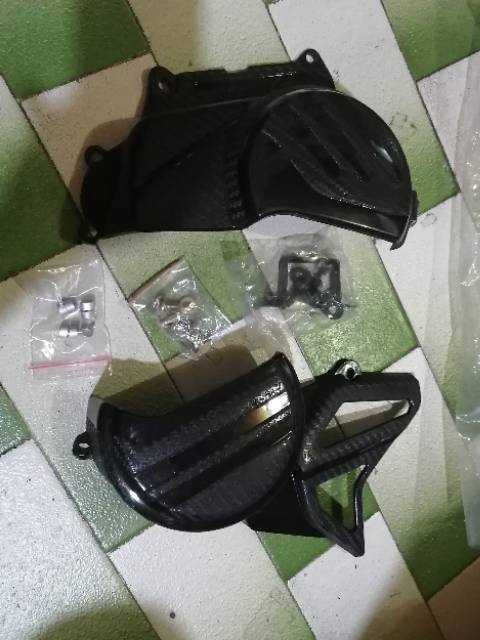 pelindung blok block mesin honda crf 150l