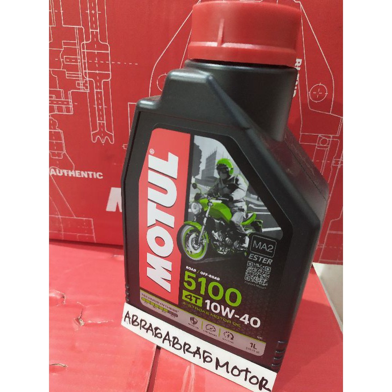 Oli motul 4tak 5100 10w-40 1liter