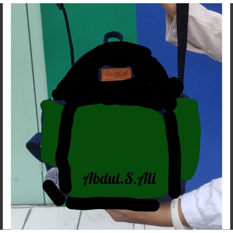 Backpack For Kids custom nama &amp; karakter | Tas anak perempuan laki-laki