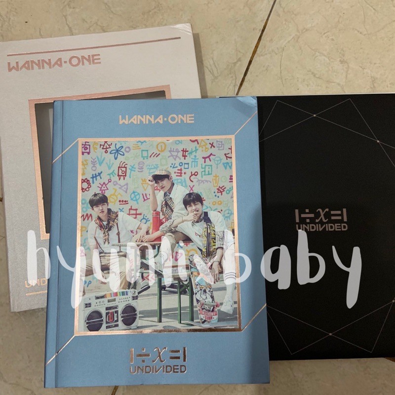[SIGNED] Wanna One Album - Triple Position