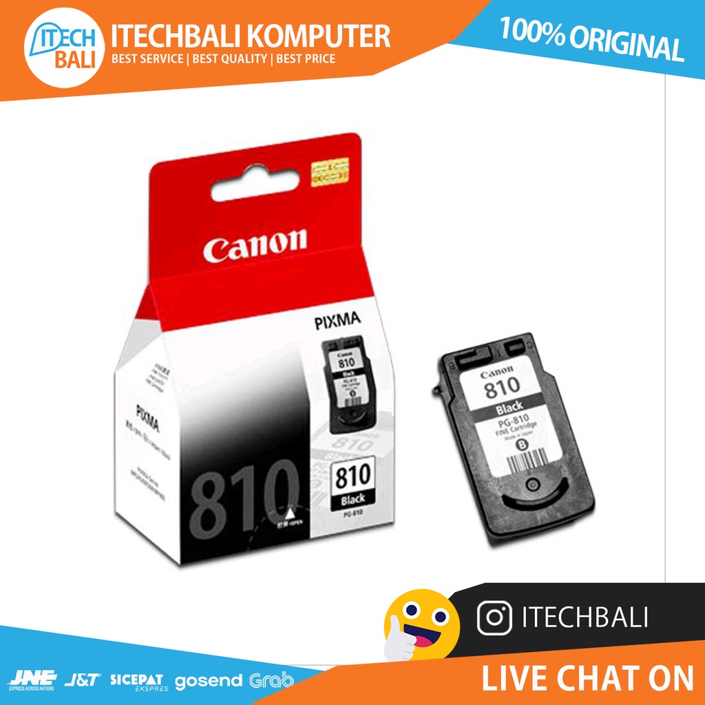 Cartridge CANON 810 Black   | ITECHBALI