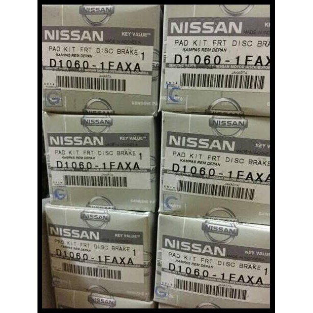 Kampas Rem Depan Nissan March/ Grand Livina Old Original
