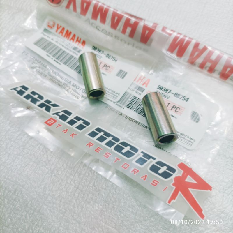 SEPASANG BOSH DUDUKAN PLAT NOMER DEPAN F1ZR FIZ R FIZR VEGA ORIGINAL SUBSITUSI  YAMAHA BOS COLLAR