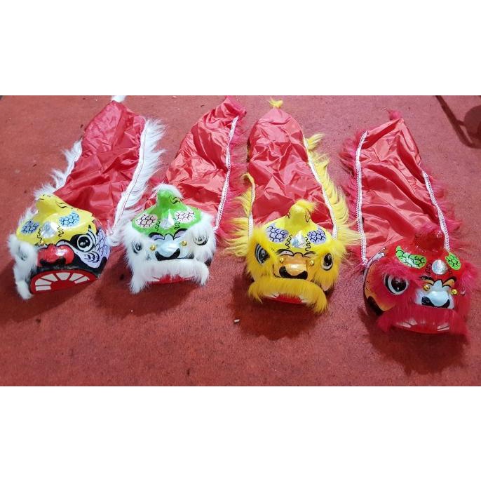 Topi Barongsai Murah Kepala Barongsai KECIL Kado Mainan Barongsai Anak