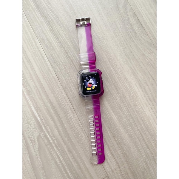 GLACIER IWATCH STRAP RAINBOW 2TONE IWATCH SERIES 1 - 6 !! UKURAN 38mm 40mm 44mm