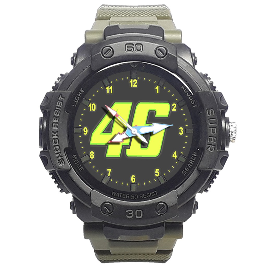 Jam Tangan  VALENTINO ROSSI 46 Bagus