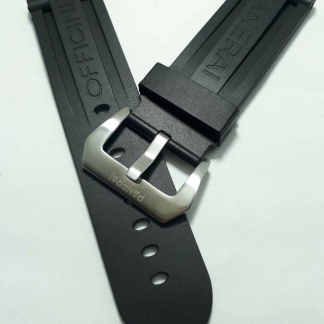 26mm panerai rubber strap tali jam tangan panerai 26mm black