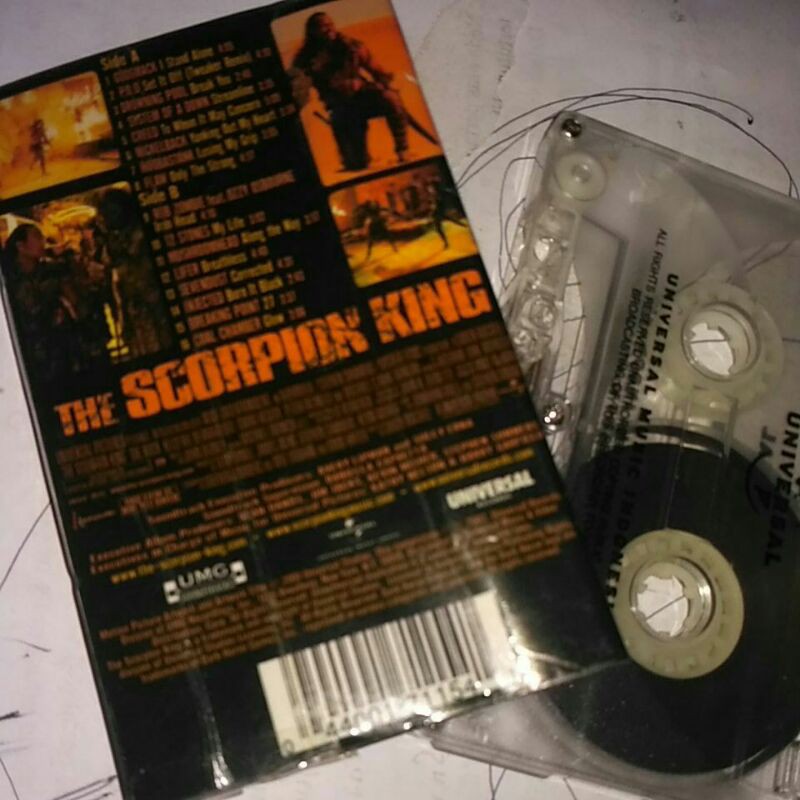 Kaset pita The Scorpion King- OST