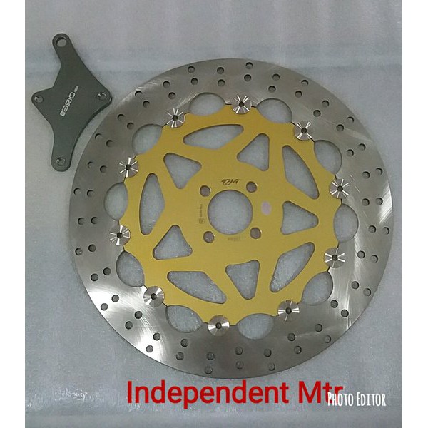 Piringan Cakram Depan Axio-Tzm Diameter 320mm Suzuki Smash-Shogun 125