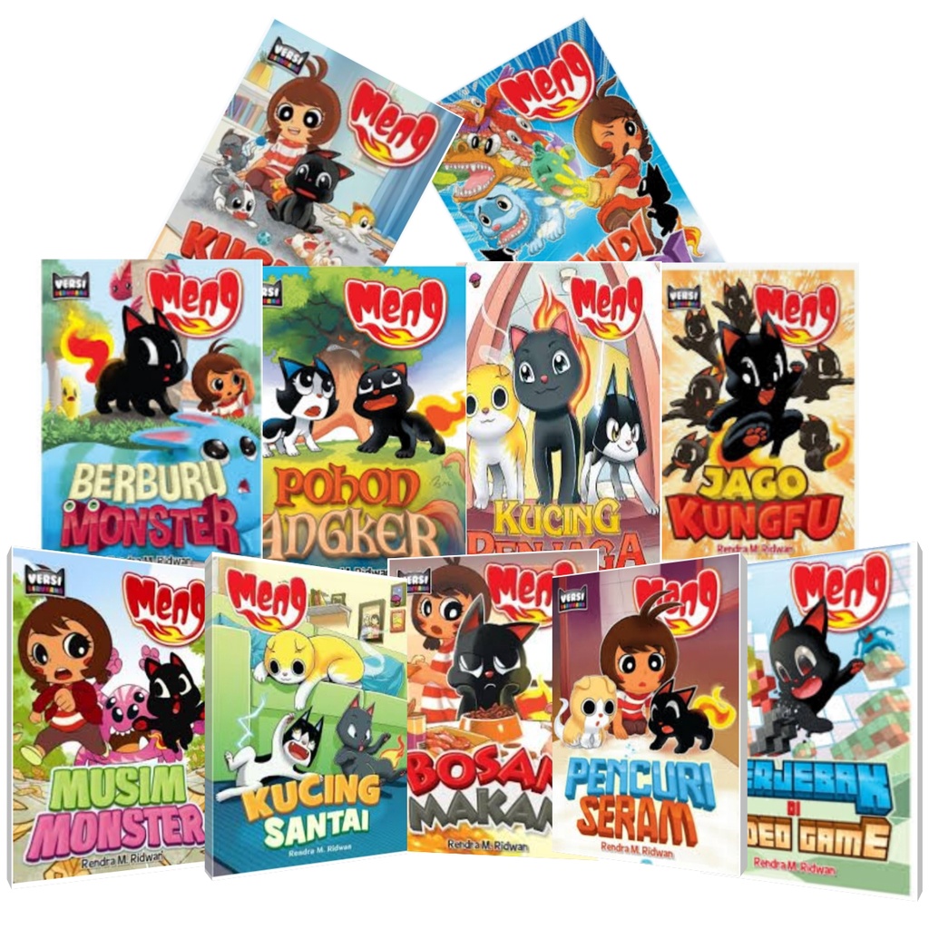 [AQILA BOOK] KOMIK MENG: JEBAKAN KUCING