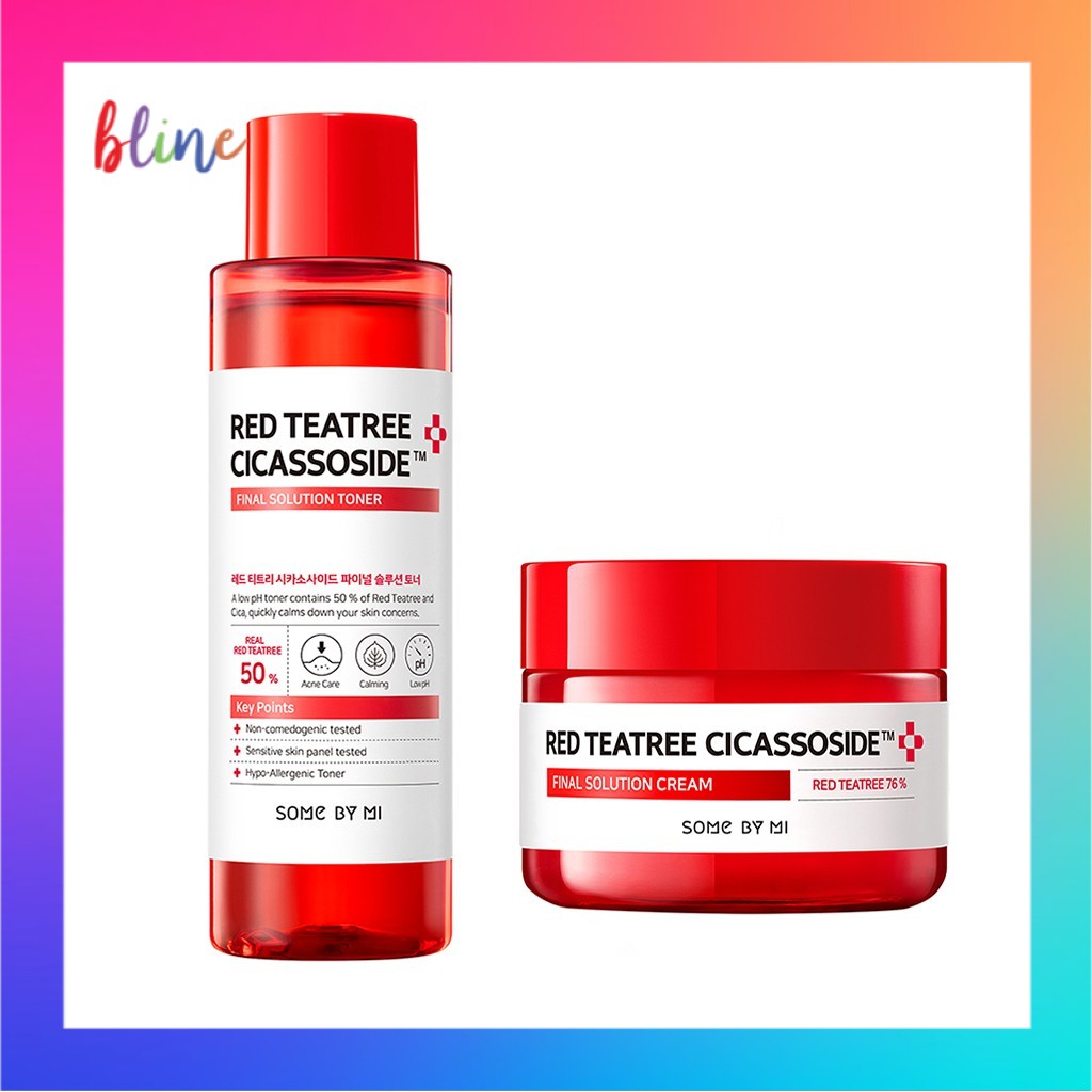 SOMEBYMI RED TEATREE TONER + RED TEATREE CREAM