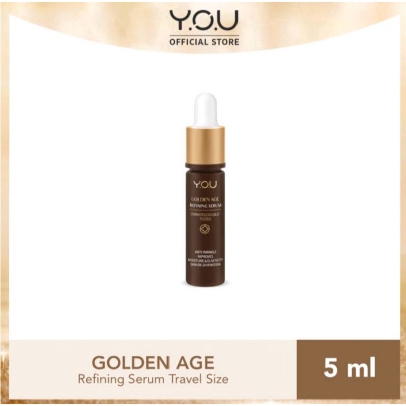 YOU Travel Size Golden Age Refining Serum [5ml]