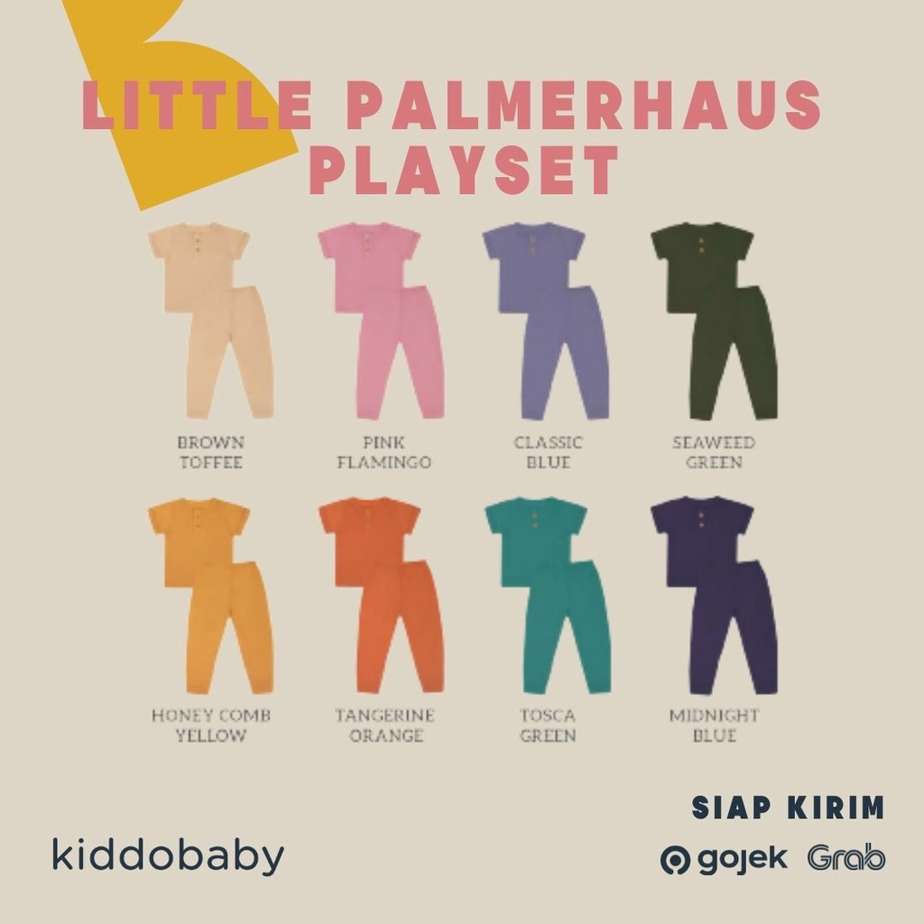 Little Palmerhaus Play Set | Setelan Anak