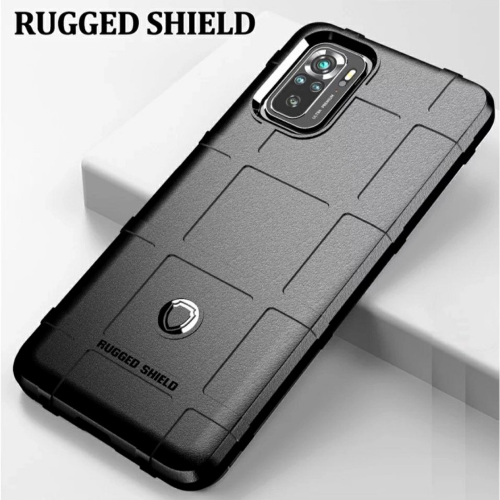 Rugged Shield Armor Xiaomi redmi note 9 10 pro note 10 Case casing cover