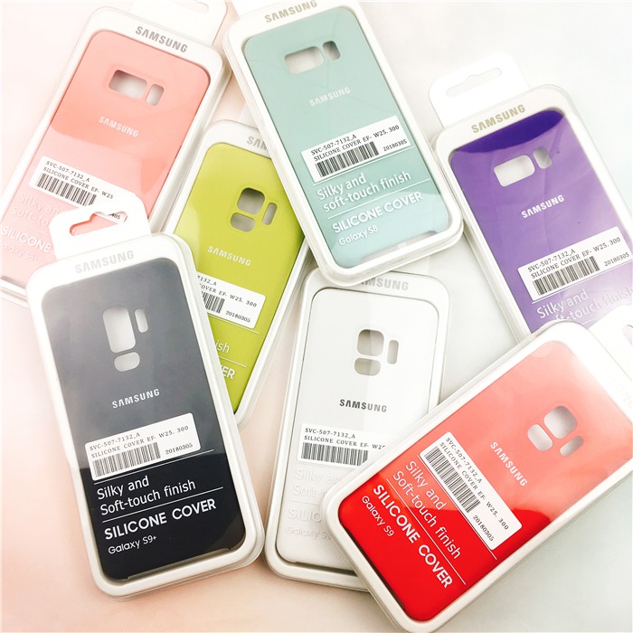 Case Samsung Asli Silikon untuk Samsung Galaxy S20 S20 pRO Note10 S8+ S8/9/10/Plus/Note 9 Note8 Case