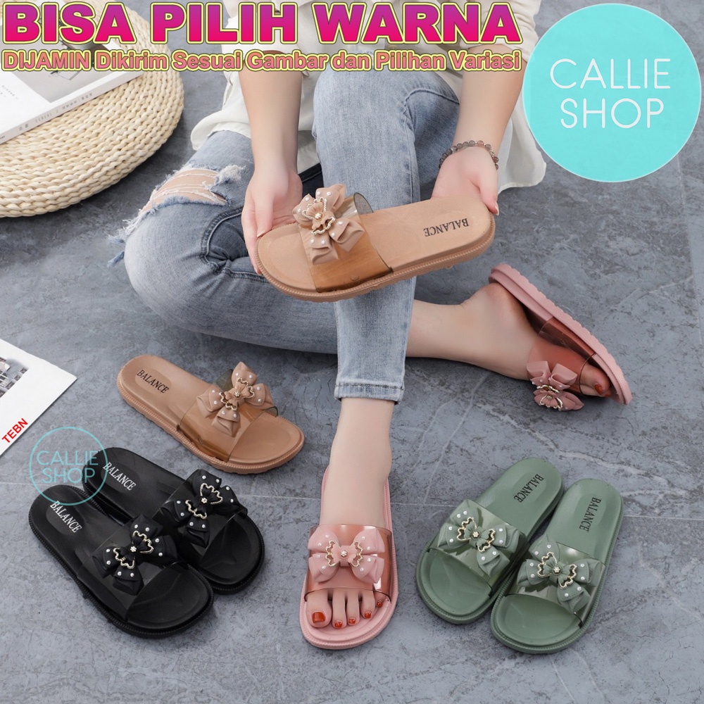 Sandal Wanita Selop Jelly Balance 1608-A6 1608SLMIKA