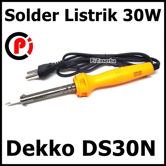 Dekko Solder Listrik Soldering Iron 30W 30 Watt DS30N