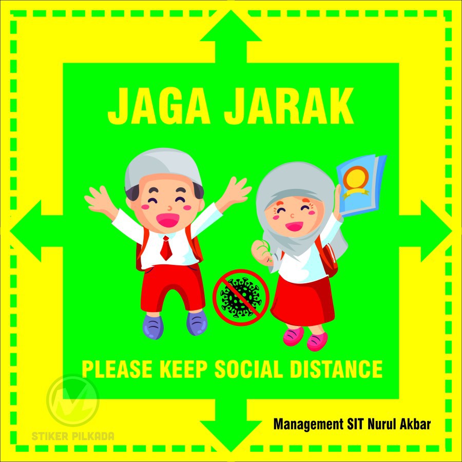 

STIKER VINYL JAGA JARAK SEKOLAH SD CUSTOM