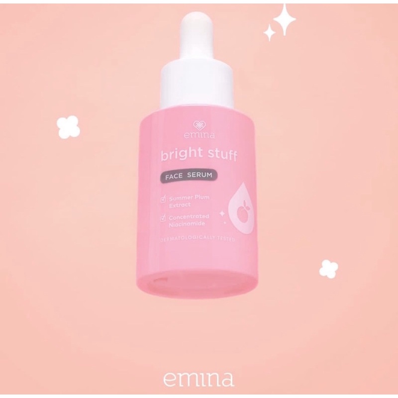EMINA BRIGHT STUFF FACE SERUM / emina bright stuff serum / emina serum