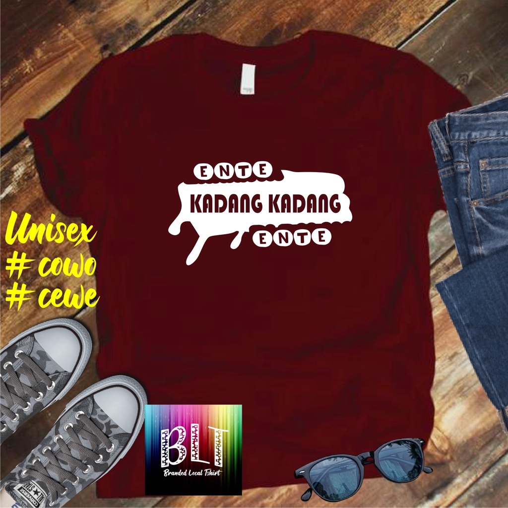 Terviral Kaos Ente Kadang Kadang /KAOS EKSPRESI/KAOS Hooh Tenan  HITS/KAOS BANDUNG/KAOS MURAH/KAOS DISTRO