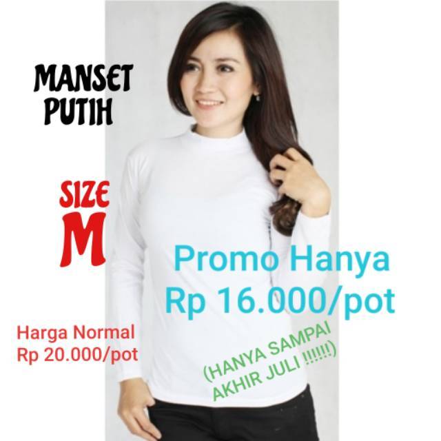 PROMO Manset  Baju  Uk M Rayon Wanita Kerah Tinggi 