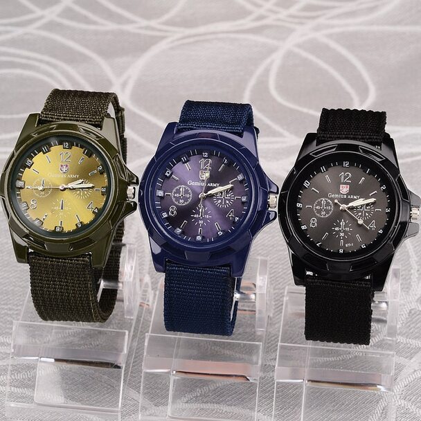 Jam Tangan Pria / Jam Tangan Militer / Jam Tangan Army / Jam Tangan Sport Pria GEMIUS ARMY Tali Strap Rugged