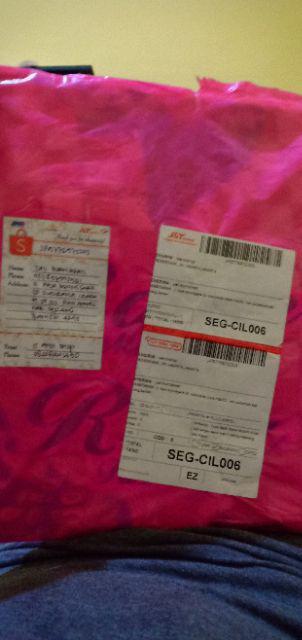 Tunik Batik Ratoe Modern Kode 240 Tangan Serut Krah V Sleting Belakang Bhn Katun Batik Sinaran