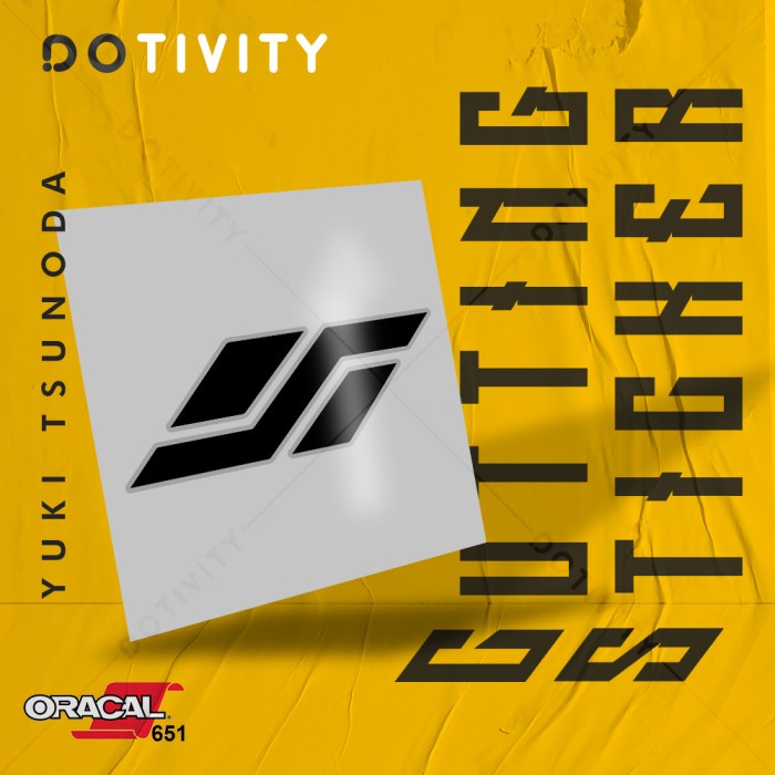 

Cutting Sticker F1 DRIVER - YUKI TSUNODA