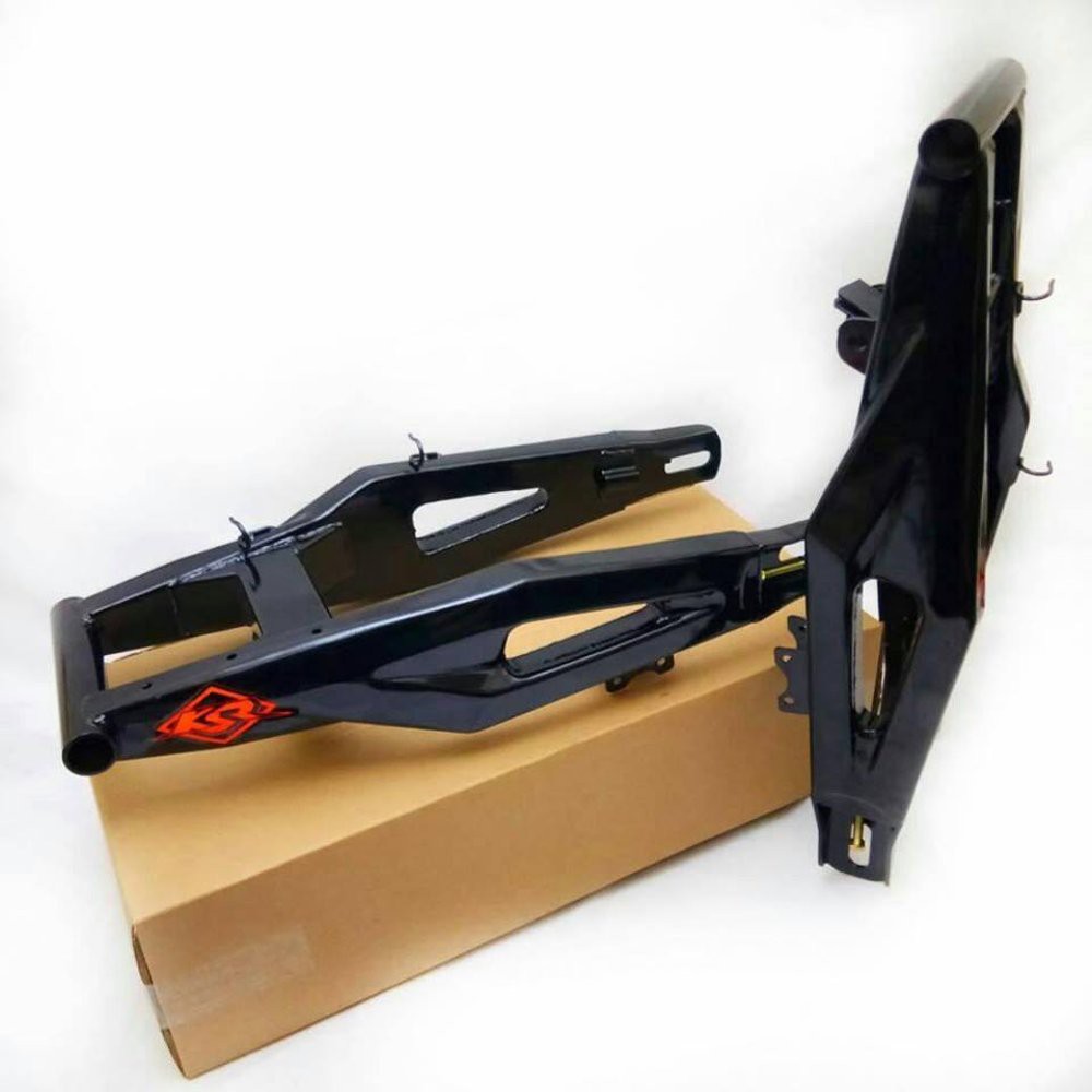swing arm klx aprilia bahan besi