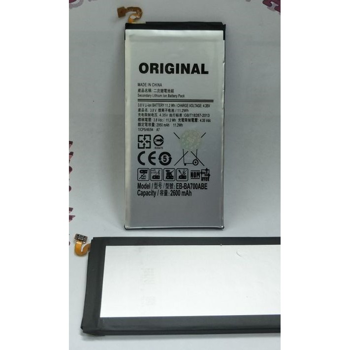 Battery Batre Baterai Samsung A7 2015 A700 EB-BA700ABE