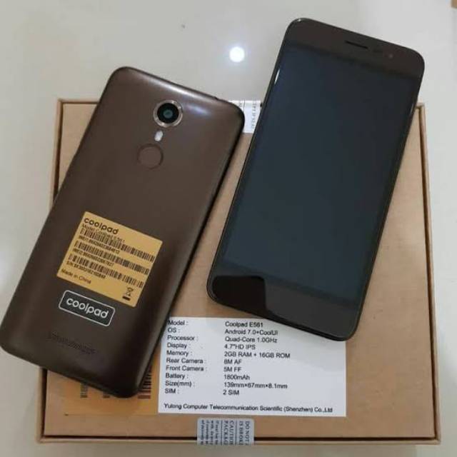 Hp murah hp android hp coolpad e561 cool pad ram 2gb rom 16gb jringn 4g gransi bkn xs f11 s9 s10 v15