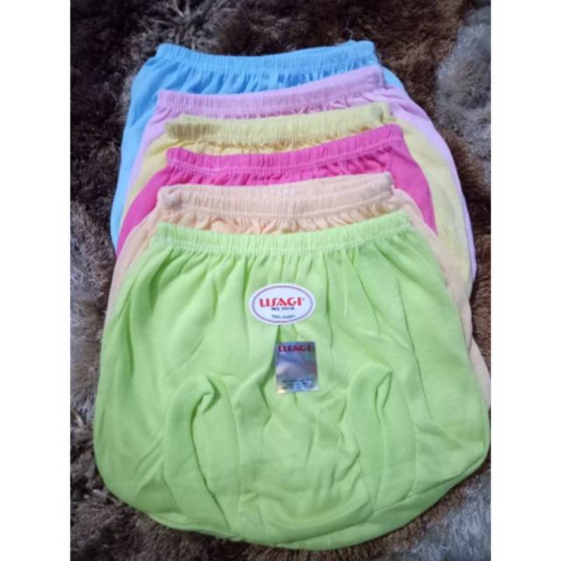 USAGI 12 PCS || CELANA POP USAGI POLOS LUSINAN || CELANA KODOK BABY USAGI || CELANA KACA MATA BAYI N