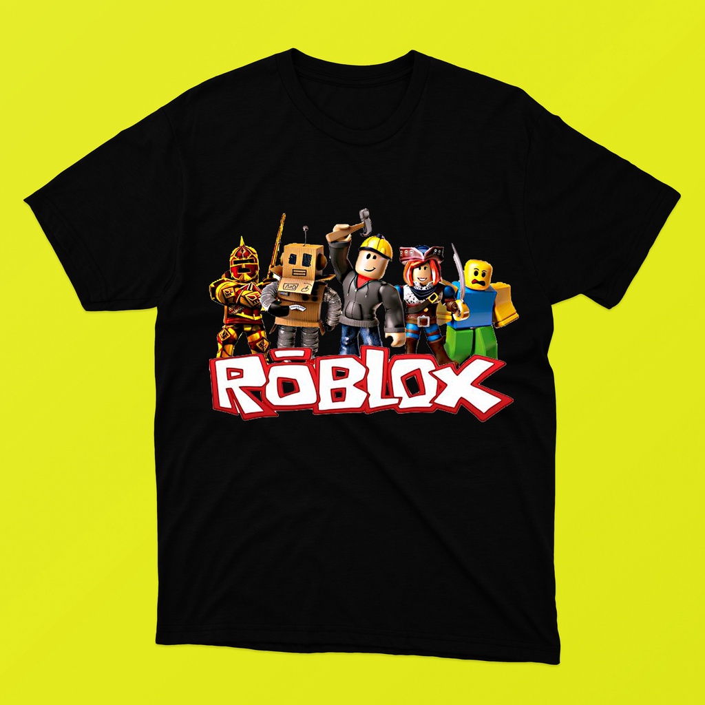 Clothing May - Kaos Roblox Oversize Karakter Anak Koas Dewasa Anak Karakter Distro Kekinin T Shirt Tshirt T-Shirt Premium Murah Viral Tiktok Katun Cotton Combed 30 S