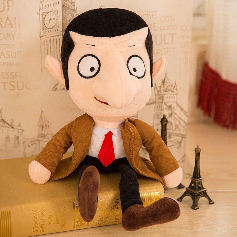 New 40cm Movie Mr Bean+Teddy Bear Soft Doll Stuffed Animal Plush Toy Kid Xmas Gift Toys