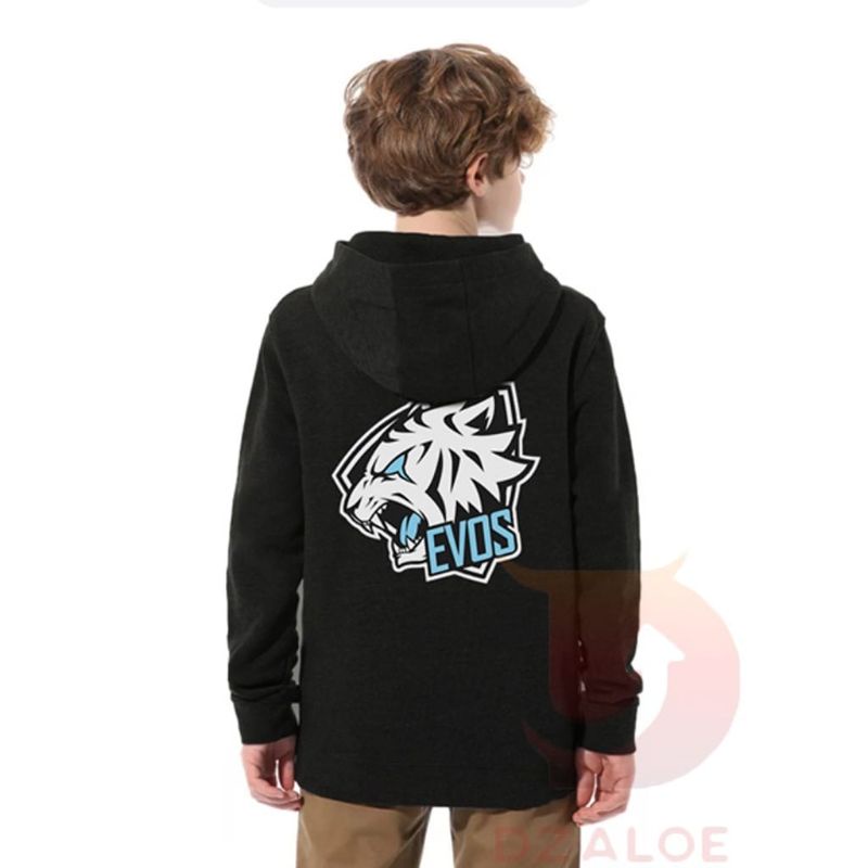 sweater anak anak kekinian motif evos/sweater termurah anak anak