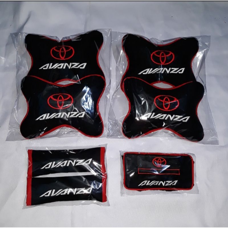 bantal mobil Toyota Avanza bantal aksesoris interior mobil Avanza