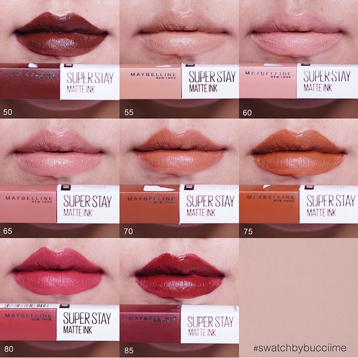 Jual Maybelline Superstay Matte Ink Lip Color Inspirer 125 Shopee