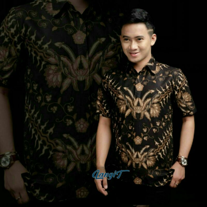 baju batik pria//baju batik pria lengan pendek//baju batik pria dewasa//hem batik//baju batik pria t