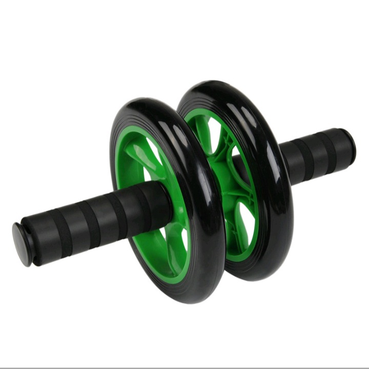 [BISA COD] AB WHEEL/AB ROLLER/DOUBLE WHEEL/ALAT SIT UP/ALAT GYM 1601