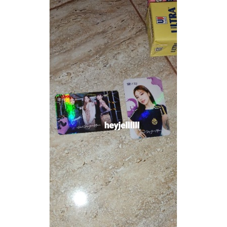PHOTOCARD ITZY X ULTRAMILK