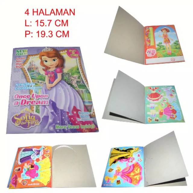 Mainan Anak Cewek Dress up BPAN Besar