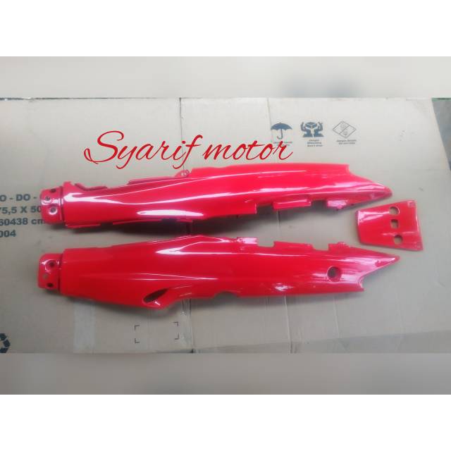 Cover body yamaha vega r lama warna merah