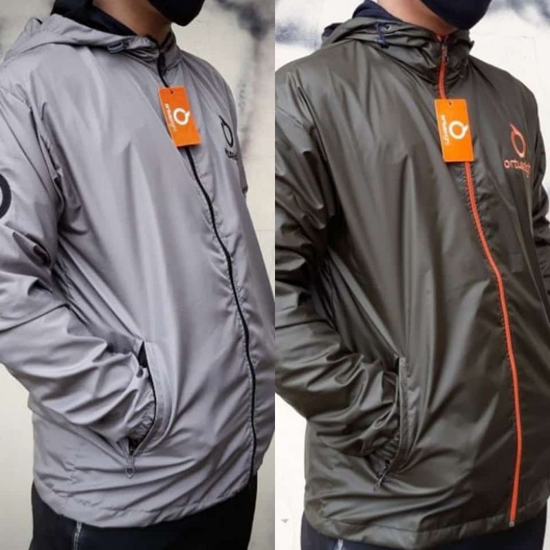 Jaket Ortuseght Jaket parasut ortuseight Jacket Ortus sport running  casual premium