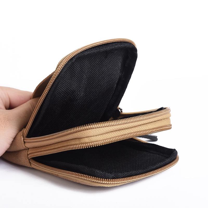 Limited Tas Pinggang Pria Dompet Hp Bahan Kanvas Kulit