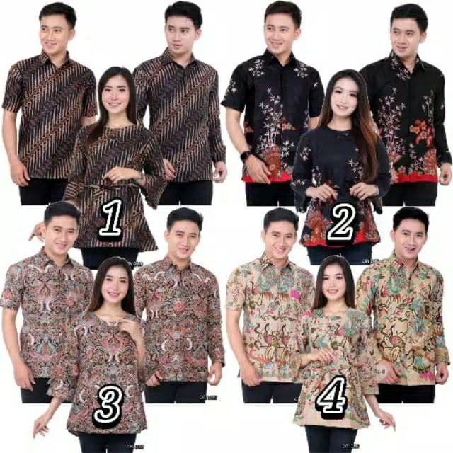 Grosir Rama Shinta Couple - Melani Set Couple Lilit Rovella Batik Couple Modern Q5qy7pt5QZRam