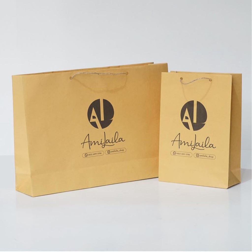 

Paperbag Kraft 150gsm / Paperbag Padang